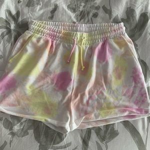 NWOT Tie dye Misguided sweatshorts